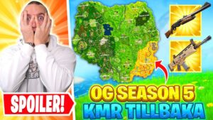 OG FORTNITE SEASON 5 KOMMER ATT KOMMA