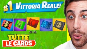 Prendo TUTTE le CARD dei BOSS in Mappa e VINCO la Partita! Stagione 4 Fortnite ITA!