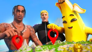 QUI CONNAIT LE MIEUX LE CHAPITRE 1 ?! GeoGuessr ft. Wazz, Yoyo, Wig, Russky