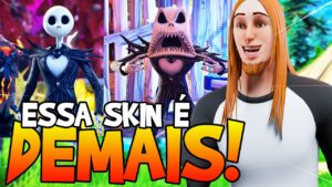 RECEBI A SKIN DO JACK ESQUELETO ANTECIPADAMENTE! - FORTNITE BATTLE ROYALE