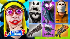 Random Halloween Skin Challenge 👻🎃! (Fortnite 2023)