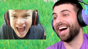 Reacting to JYNXZI Playing Fortnite!