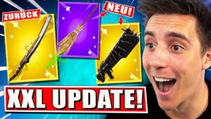🔥SCHWERT ZURÜCK, NEUE PUMP & MEHR!🔥 - XXL Fortnite HALLOWEEN UPDATE!
