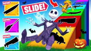 ŚLIZGAJ SIĘ i Zdobądź NAJLEPSZY LOOT w 🎃 HALLOWEEN aby WYGRAĆ GRĘ W FORTNITE