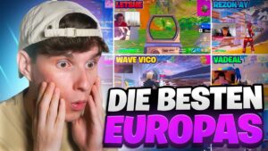 SO spielen die BESTEN Fortnite SPIELER EUROPAS.. 🏆 - (Solo Victory Cash Cup Viewingparty)