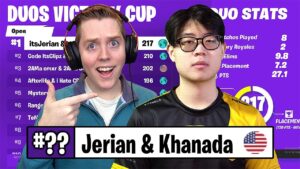 So This FNCS *CHAMPION* Asked Me To DUO... (Fortnite)