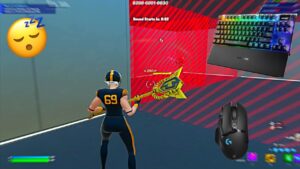 Steelseries Apex Pro TKL  ASMR Chill🤩 Piece Control 1v1🏆Satisfying Keyboard Fortnite