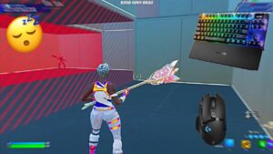 Steelseries Apex Pro TKL ASMR Chill🤩 Piece Control 1v1🏆Satisfying Keyboard Fortnite