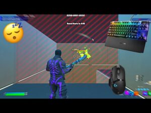 Steelseries Apex Pro TKL ASMR Chill🤩 Piece Control 1v1🏆Satisfying Keyboard Fortnite