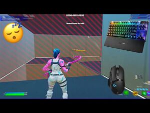 Steelseries Apex Pro TKL ASMR Chill🤩 Piece Control 1v1🏆Satisfying Keyboard Fortnite