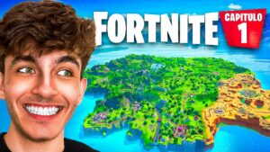TESTANDO O MAPA DO CAPITULO 1 DE FORTNITE