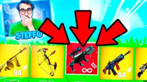 VINCO UTILIZZANDO SOLO L'ARMA "PIÙ FORTE" DEL GIOCO! - FORTNITE