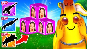 WYŚCIG LUCKY BLOCK YOUTUBERKI O NASZ LOOT w FORTNITE