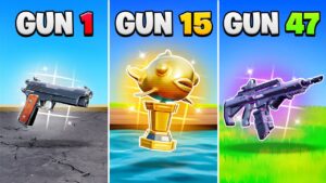 Winning with EVERY WEAPON in Fortnite