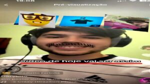 usei um FILTRO DO TIKTOK pra jogar FORTNITE !!! (daora)