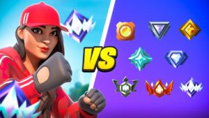 1 UNREAL MANETTE VS CHAQUE RANG sur FORTNITE !