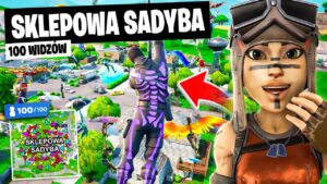 100 WIDZÓW na SKLEPOWĄ SADYBĘ w OG Fortnite