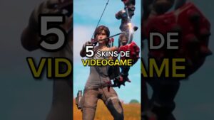 5 SKINS DE VIDEOGAME MAIS USADAS DO FORTNITE! 🎮🔥