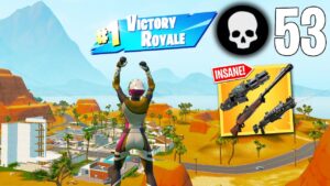 53 Elimination Solo Vs Squads Wins Full Gameplay "Build / ZeroBuild" (Fortnite Chapter OG Season OG)