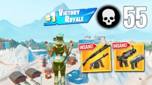 55 Elimination Solo Vs Squads Wins Full Gameplay "Build / ZeroBuild" (Fortnite Chapter OG Season 7)