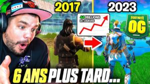 6 ANS PLUS TARD... FORTNITE OG REVIENT NUMERO 1 !