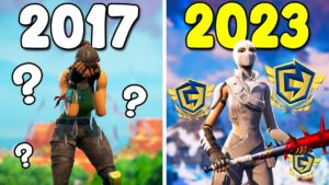 6 Years of Competitive Fortnite Progression..