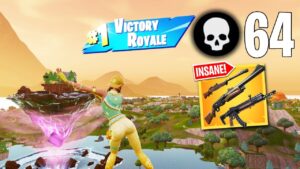 64 Elimination Solo Vs Squads Wins Full Gameplay "Build / ZeroBuild" (Fortnite Chapter OG Season 7)