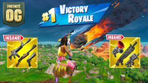 77 Kill Solo Squads "Build / Zero Build" Wins Full Gameplay (Fortnite OG Ps4 Controller)