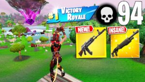 94 Elimination Solo Vs Squads Gameplay "ZeroBuild" Wins (Fortnite Chapter OG Season OG)