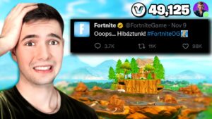 A Fortnite HATALMASAT Hibázott…