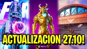 ACTUALIZACION 27.10 DE FORTNITE !! (Recompensas Adicionales, Skins, Evento Final, Capitulo 5 y Más!)