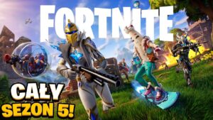 CAŁY KARNET I MAPA WYCIEKŁY *CAŁY SEZON 5* w Fortnite