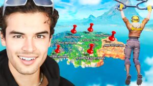 Caí en TODOS los Lugares de FORTNITE OG una Ultima Vez.