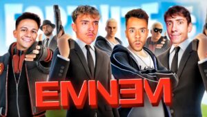 Carrileo al ESCUADRÓN SALCHICHÓN con EMINEM en Fortnite OG