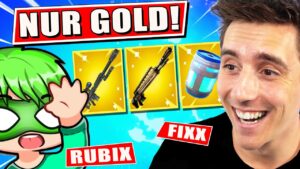 🟡Die nur *GOLD WAFFEN* CHALLENGE in Fortnite OG! - mit @Rubixfnr 🟡
