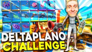 END GAME SENZA ARMI NELLA DELTAPLANO CHALLENGE SU FORTNITE OG !!