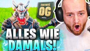 😍🔥EPISCHER Sieg in FORTNITE OG! | BESTE Gefühl seit LANGEM!