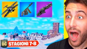 Ecco le STAGIONI 7 e 8! Aggiornamento OGGI: Nuove Armi e Bioma Innevato! Stagione OG Fortnite ITA!