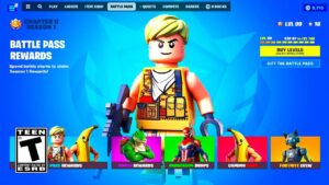 FORTNITE CAPÍTULO 5 PASE DE BATALLA de LEGO *COMPLETO* 😱🔥
