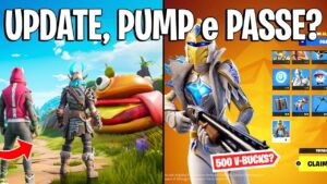 FORTNITE RAIZ UPDATE HORA, PASSE DE BATALHA PREÇO e PUMP REMOVIDA?