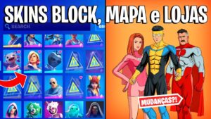 FORTNITE - SKINS BLOQUEADAS, LOJAS NOVAS e MUDANÇAS