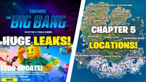Fortnite Chapter 5 FEATURES & Locations! (LEGO & Live Event)