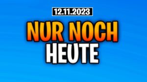 Fortnite Daily Item Shop 12.11.2023 | LETZTE MÖGLICHKEIT | Shop von heute 12.11.2023