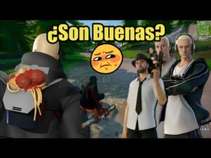 GAMEPLAY de los COSMÉTICOS de EMINEM en FORTNITE ¿SON BUENOS? Primeras Impresiones - Mane22