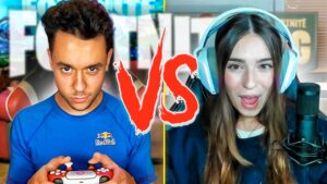 GREFG VS PAULA EN FORTNITE OG