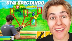 GUARDO chi mi UCCIDE e trovo un HACKER su Fortnite!