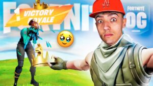 Hice un Amigo en Fortnite OG y le regalé la VICTORIA... *se emociona*