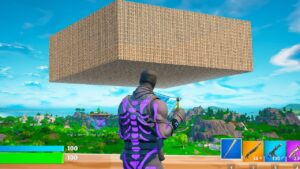 I Built a Floating Base in Fortnite