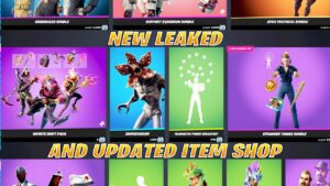Item Shop NEW Leaked and UPDATED Skins (Stranger Things, Infinite Drift Pack & More Bundles)