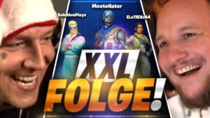 Krasse LACHFLASHES und AUSRASTER🤣mit @ELoTRiX& @SolutionLIVE291  | Fortnite | SpontanaBlack
